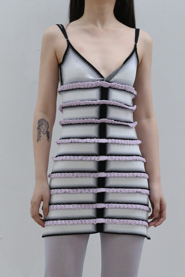 NAN KNITS Gradient striped camisole 22051725 color combination